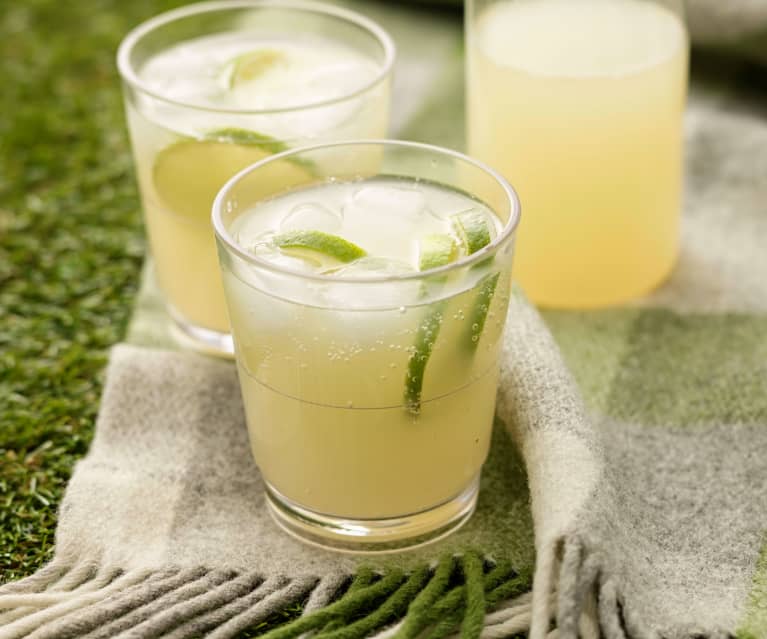 Ginger and Lime Fizzy Refresher