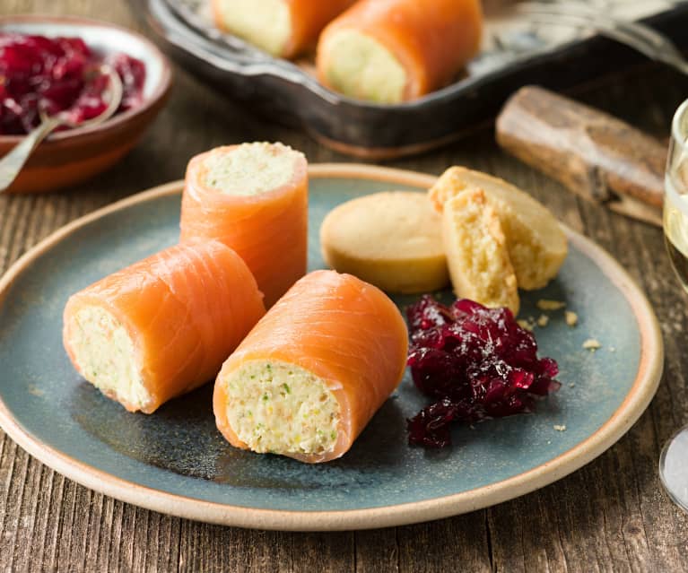 Smoked Salmon Roulade