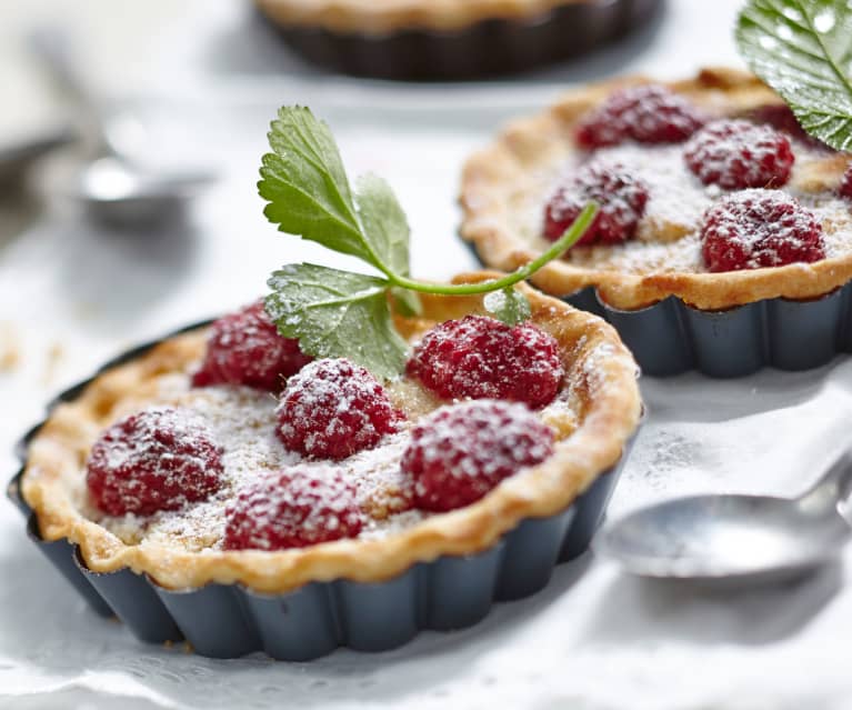 Mini Tartelettes Vanille Framboise