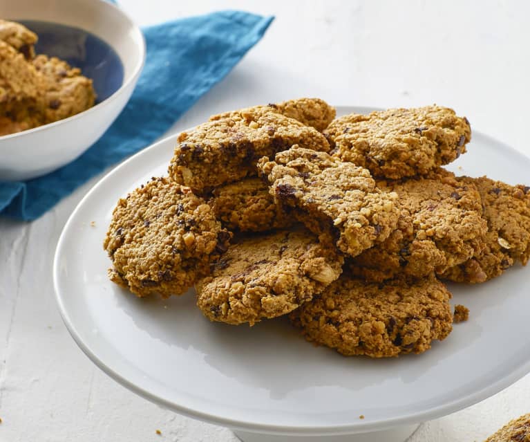 Cookies noci e avena (senza glutine)