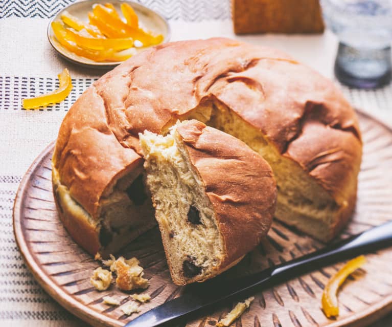 Brioche des Rois aux orangettes