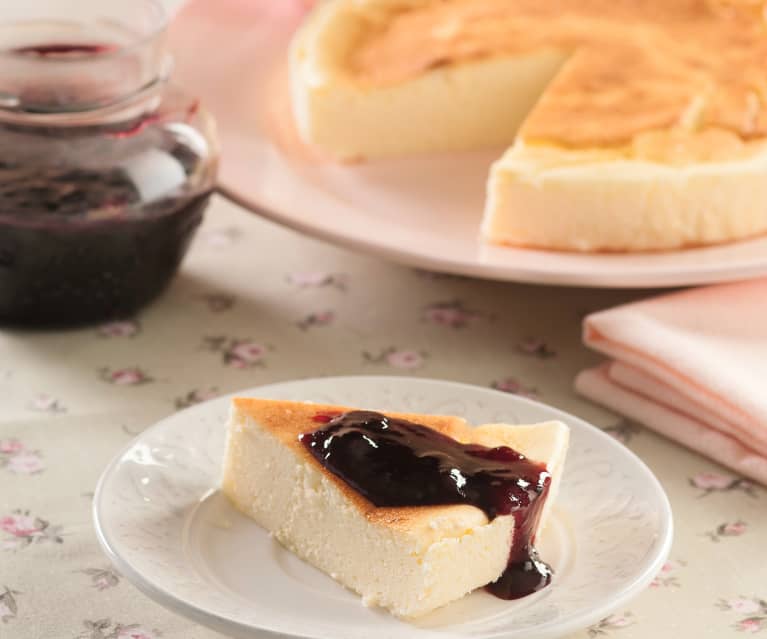 Gâteau au fromage, façon japonaise