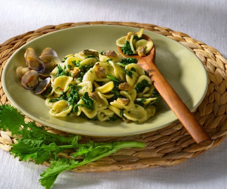 Orecchiette alle cime di rapa e vongole