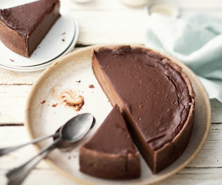 Flan pâtissier au chocolat