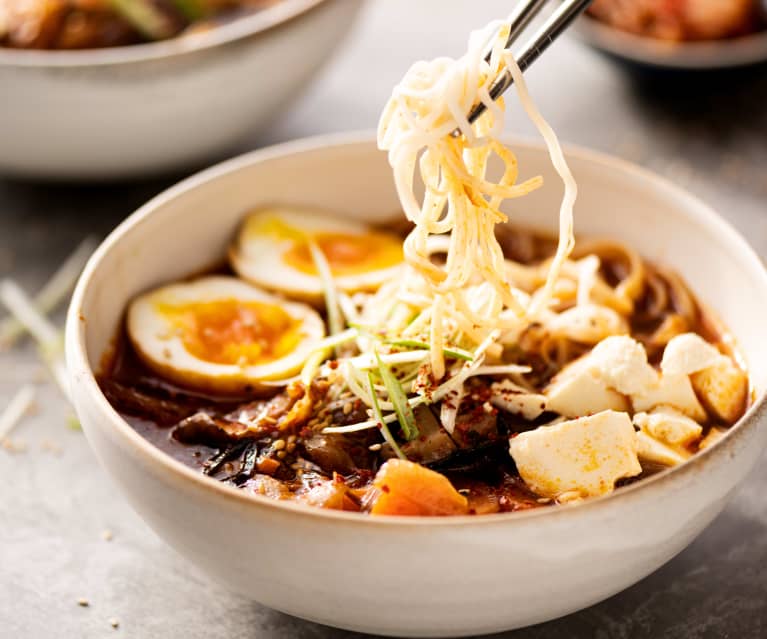 Ramen Kimchi sauté : recette simple