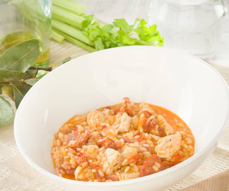 Jambalaya de pollo - Cookidoo® – la plataforma de recetas oficial de  Thermomix®