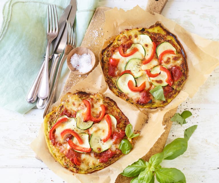 Low Carb Zucchini-Pizza