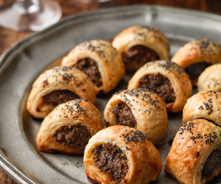 Spiced Beef Rolls