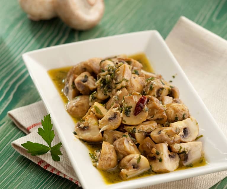 Garlic mushrooms