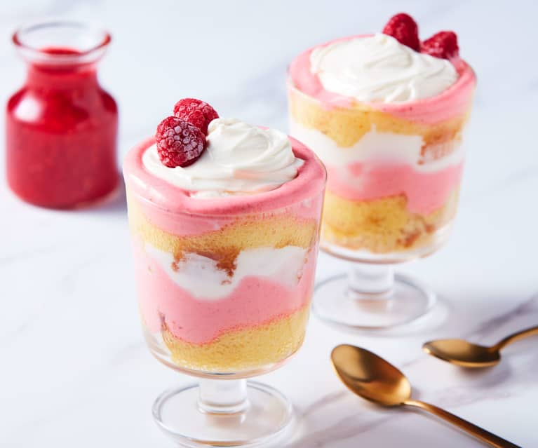 Peach Melba Foam Trifles