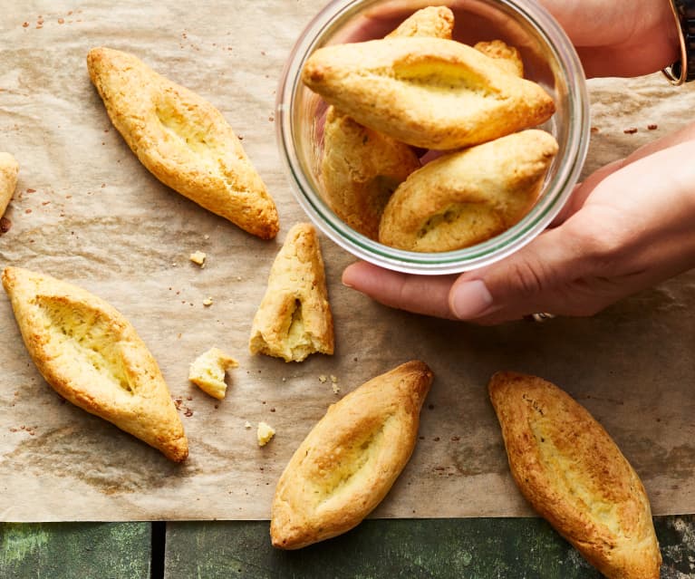 Recette Biscuits apéritif au Parmesan et Sésame - Inspirations Cuisine