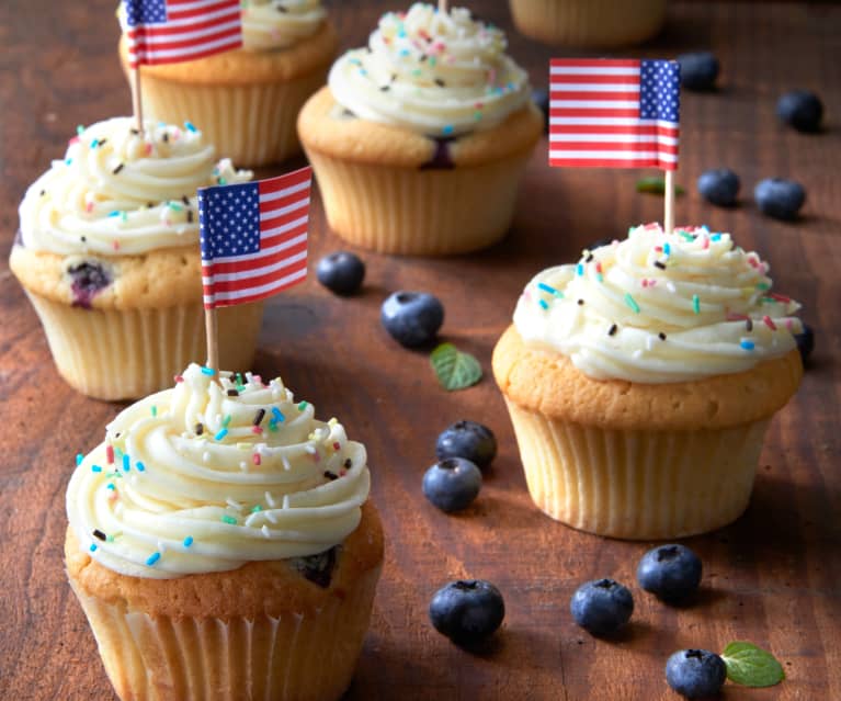 Blueberry cupcakes