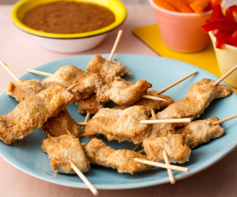 Satay Turkey Skewers