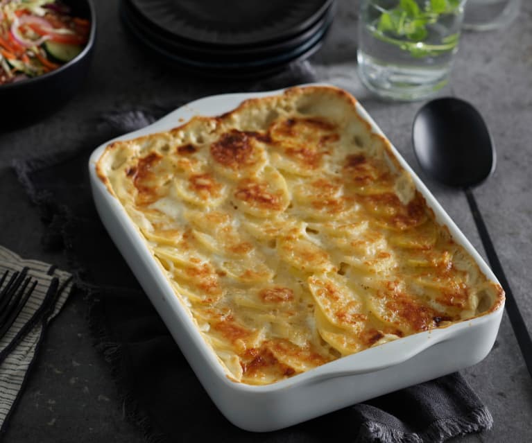 Gratin di patate con Affettatutto Bimby®