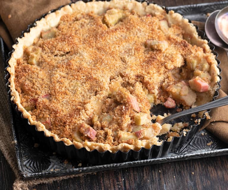 Rhubarb and Ginger Tart