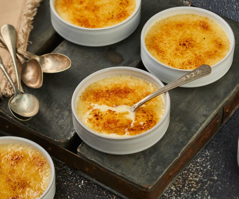 Crème brûlée à la vanille