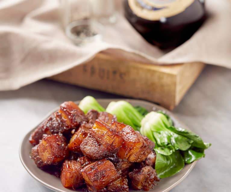 Stewed Pork Belly With Rose Wine Cookidoo The Official Thermomix Recipe Platform