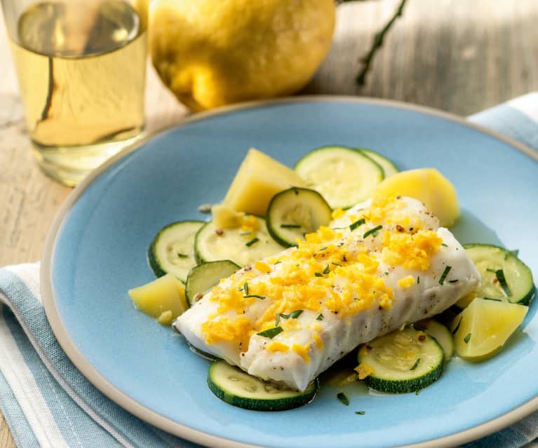 Cod with citrus butter