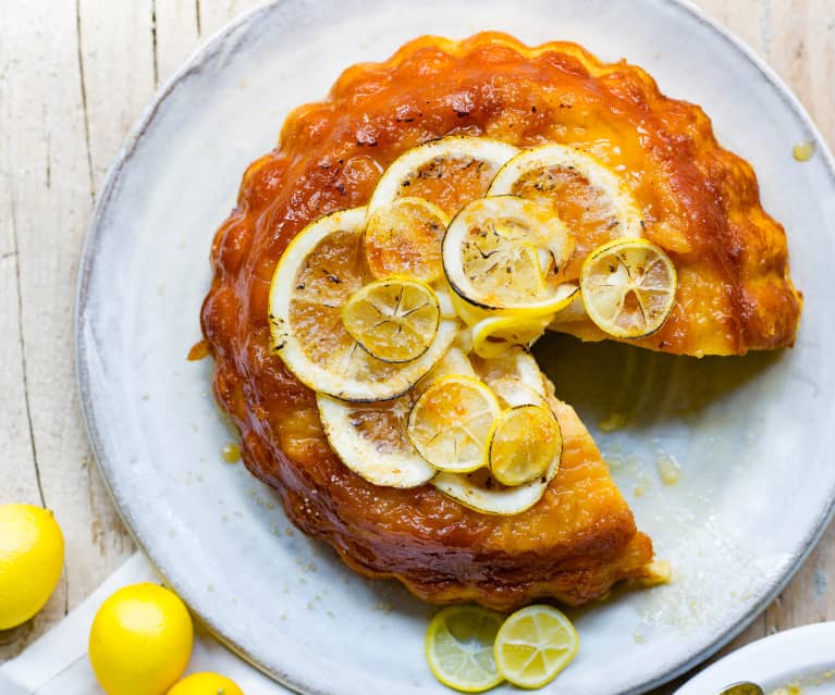 Gâteau de semoule au citron