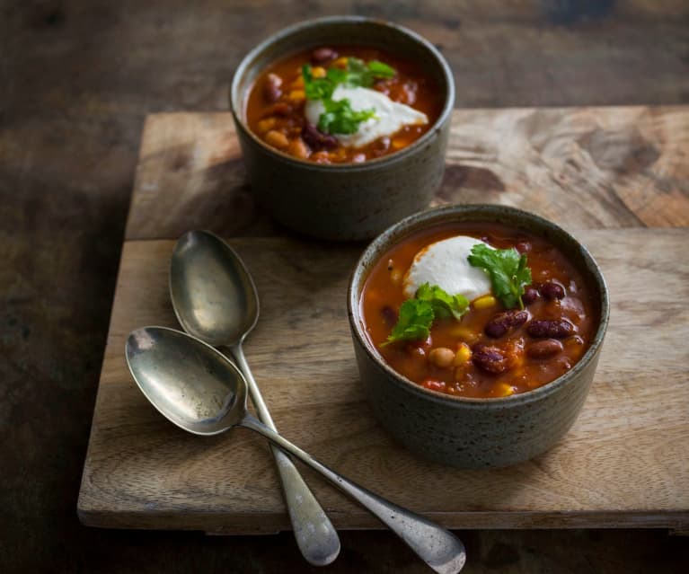 Smoky Black Bean Soup