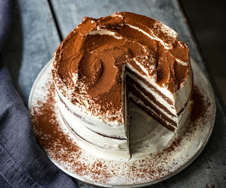 Recette Layer Cake au Chocolat et Mascarpone