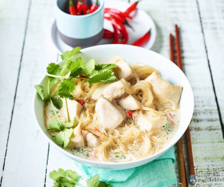 Asia-Hühnersuppe