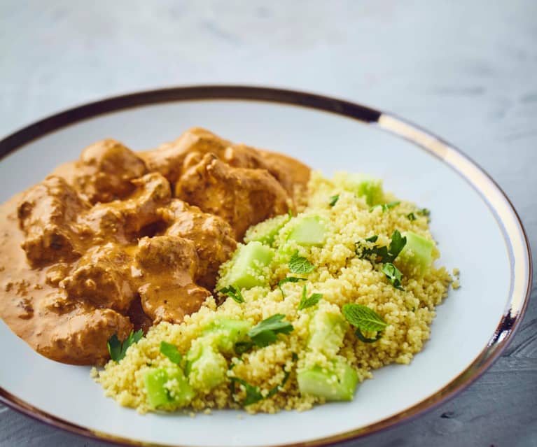 Curry di agnello a Cottura Lenta con cous cous