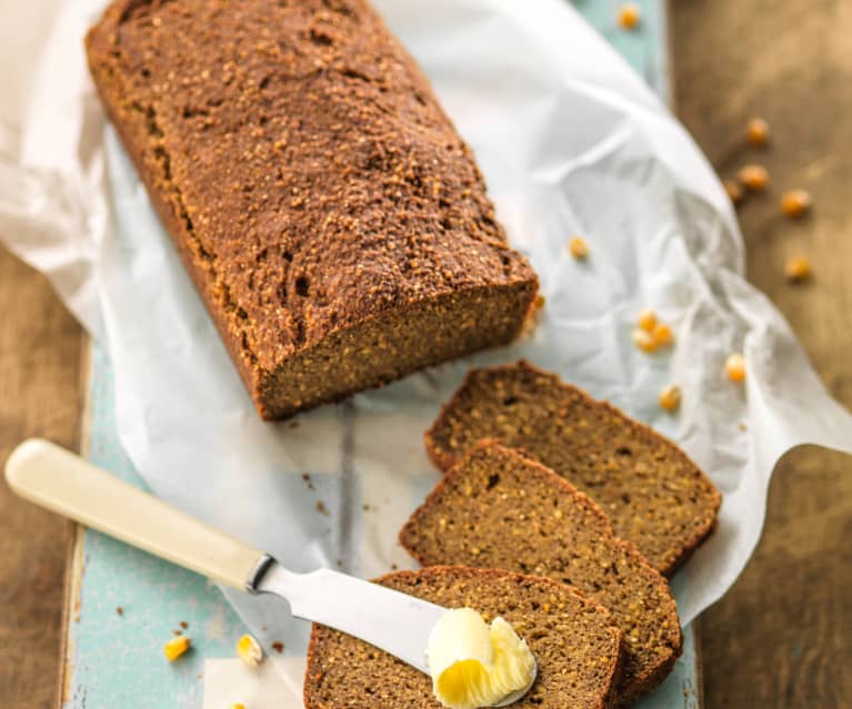 Popcorn and Buckwheat Bread