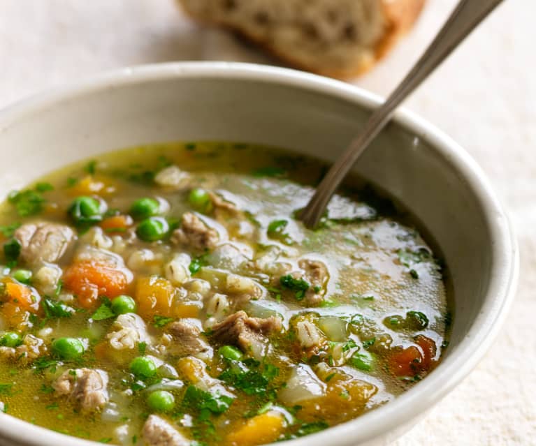 Scotch broth (bouillon écossais)