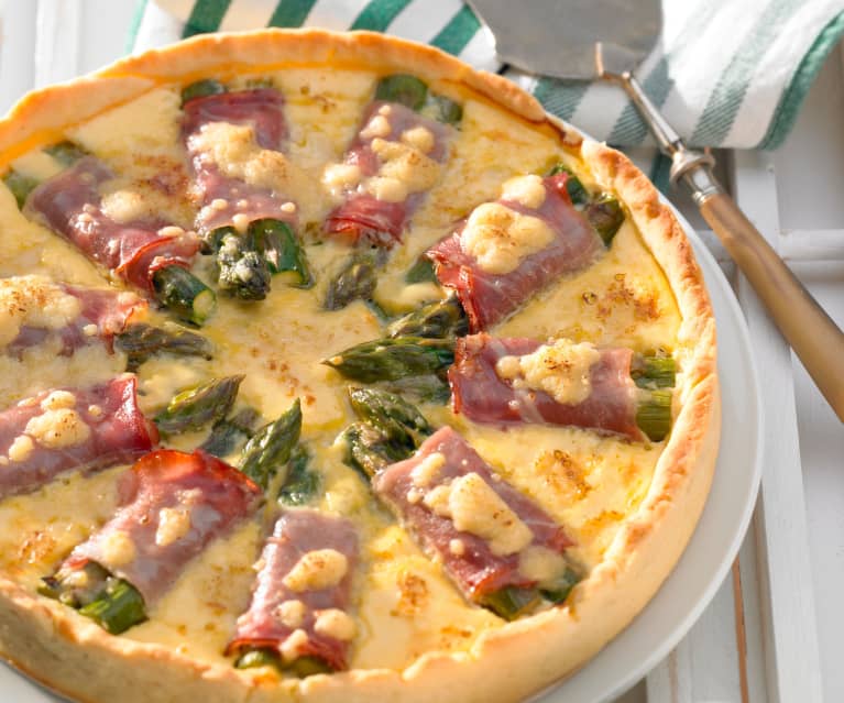 Quiche ze szparagami