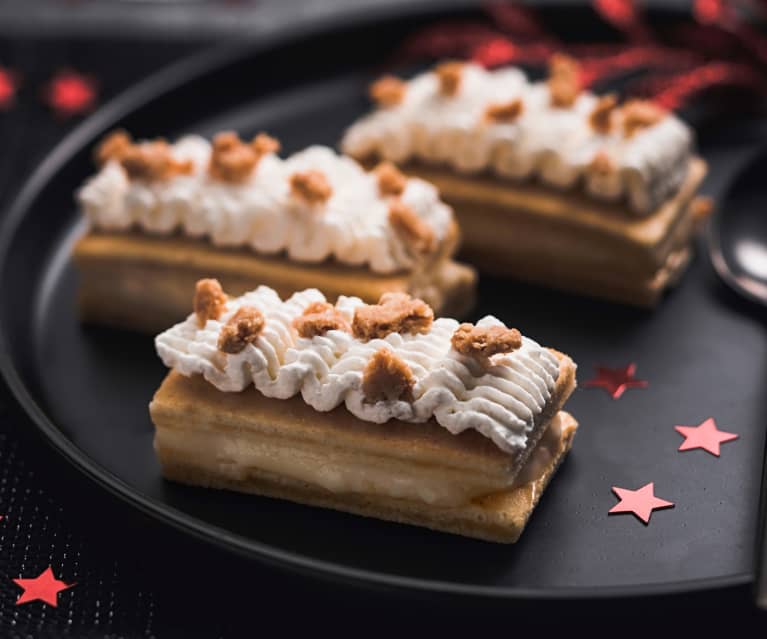 Entremets vanille-caramel Entremets vanille-caramel