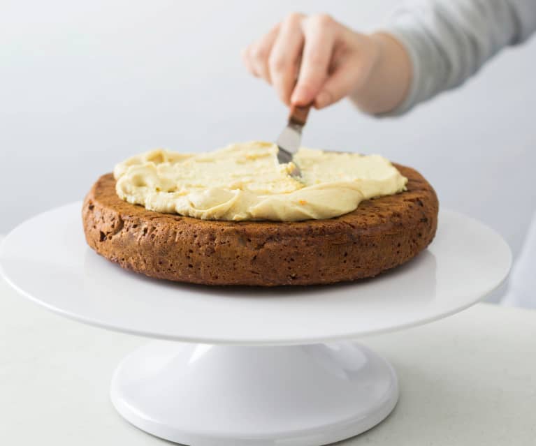 Vegan carrot cake with orange frosting - Cookidoo® – la plataforma de  recetas oficial de Thermomix®