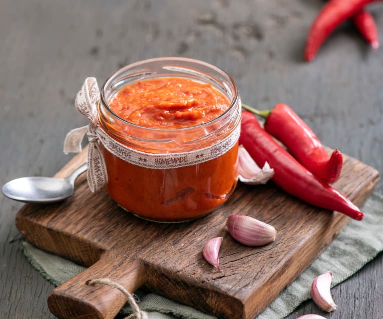 Rote Paprika-Sauce (Ajvar)