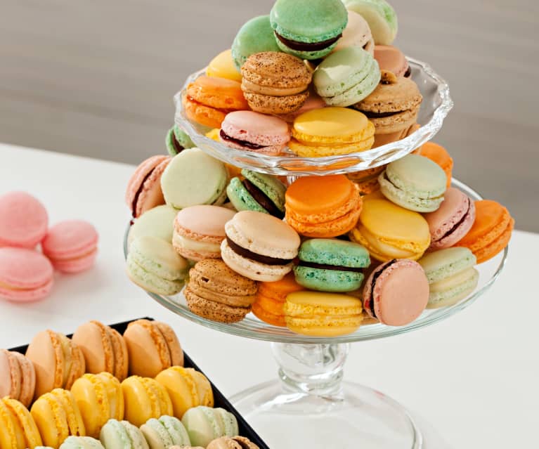 Arriba 99+ imagen receta macarons thermomix