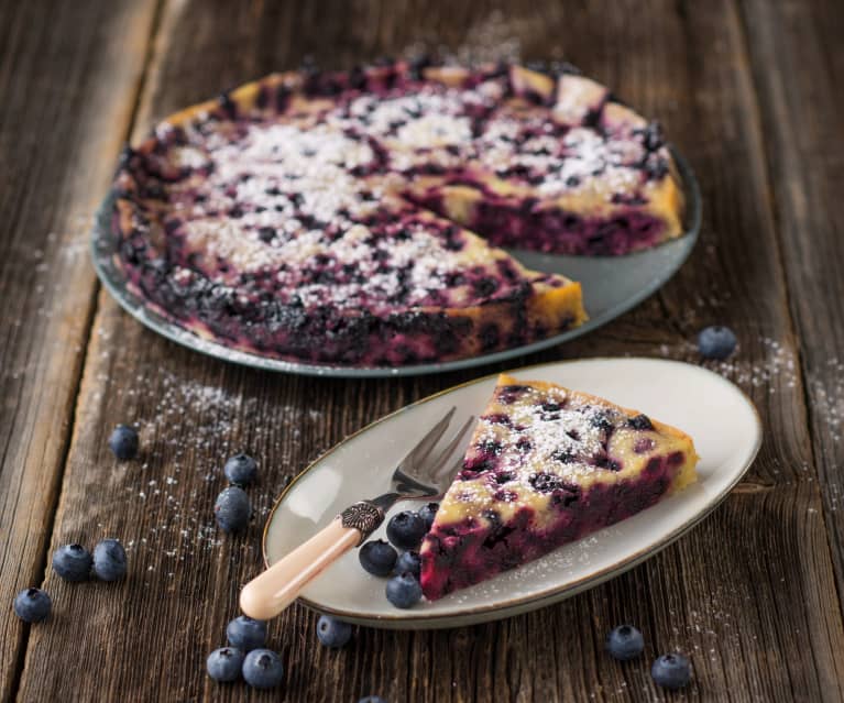 Heidelbeerkuchen (glutenfrei, vegan)