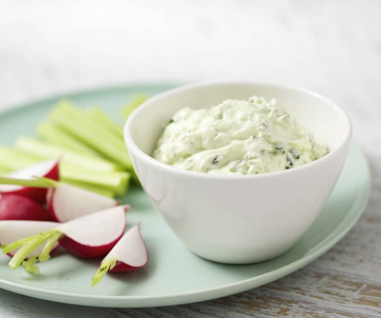 Herb and garlic dip