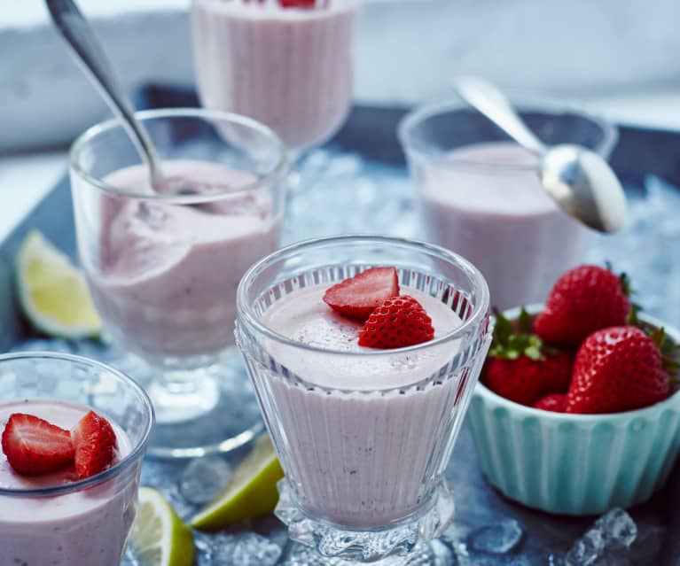 Mousse fragole e limone