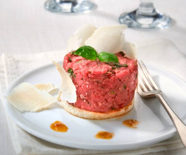 Tartare di manzo al pomodoro in emulsione - Cookidoo® – the official  Thermomix® recipe platform