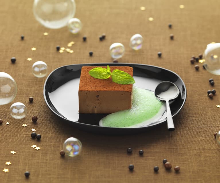 Mousse chocolat-menthe : Recette de Mousse chocolat-menthe