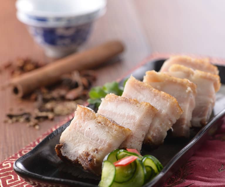 Hong Kong-style roast pork belly