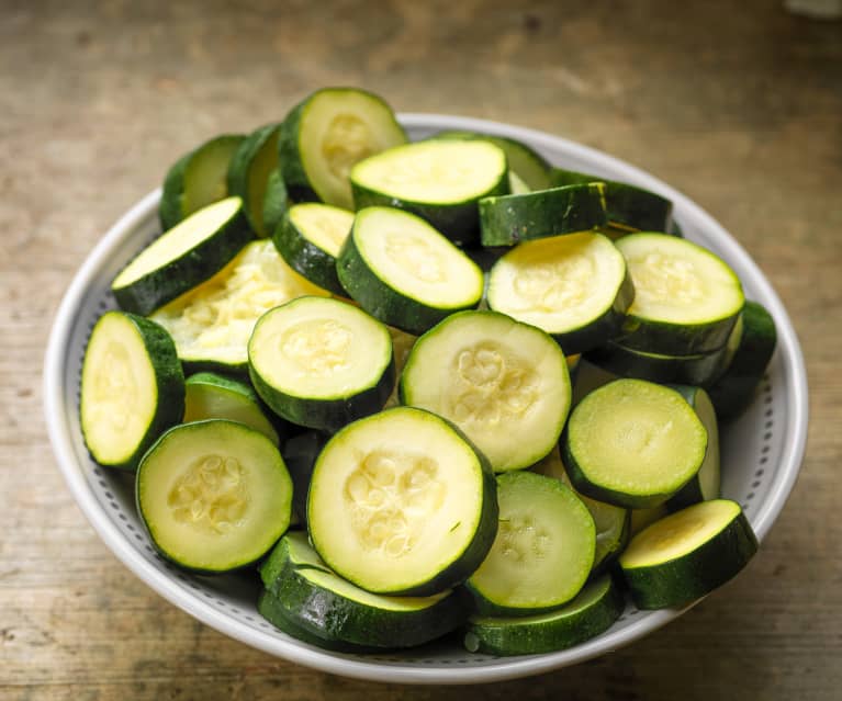 Steamed Zucchini