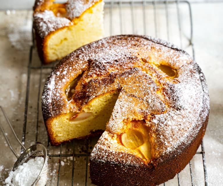 Gâteau aux poires et aux amandes