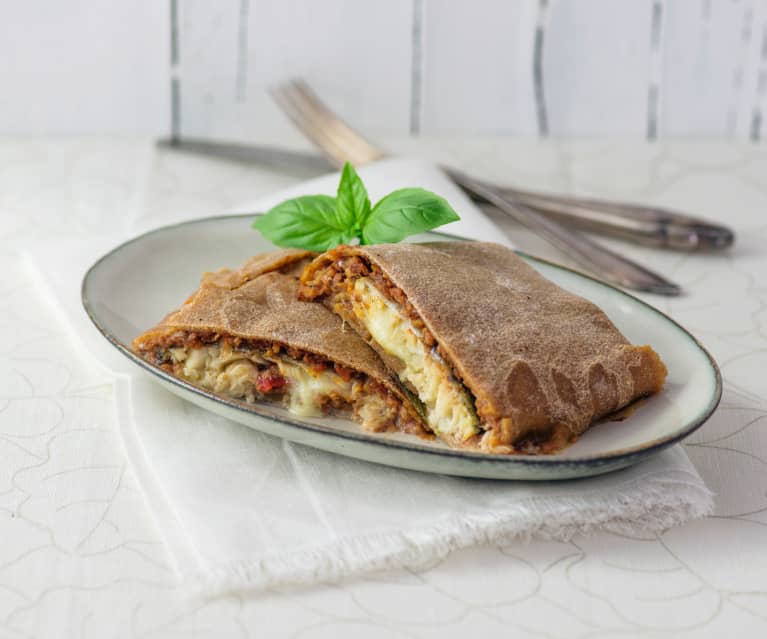 Mediterrane Fischstrudel