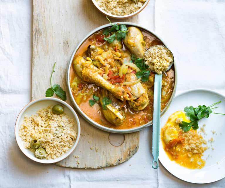 Recette pour Tajine marocain au veau et boulgour