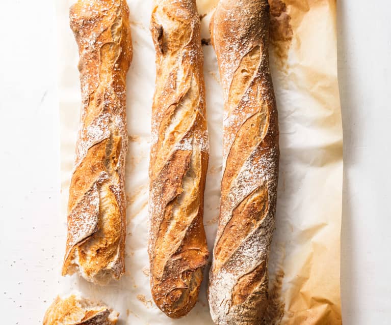 Baguette de pain - Notre recette avec photos - Meilleur du Chef