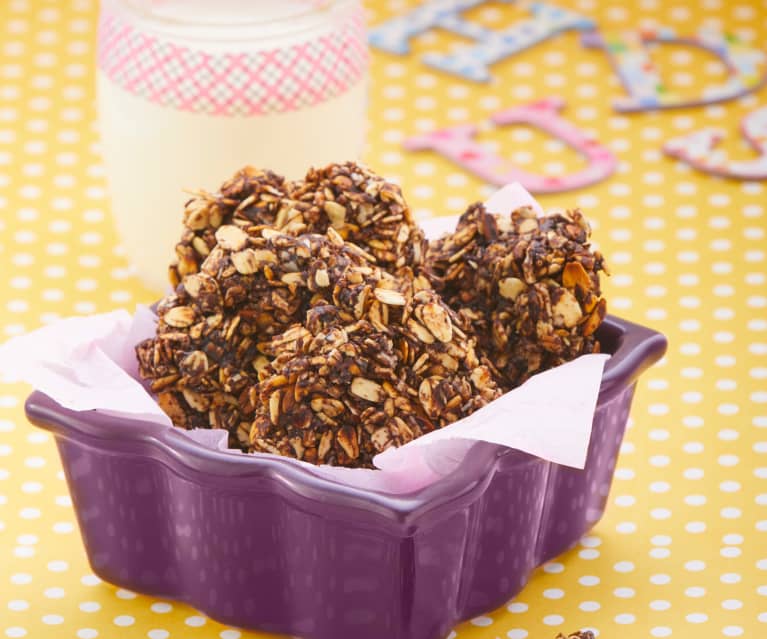 Galletas de avena y chocolate