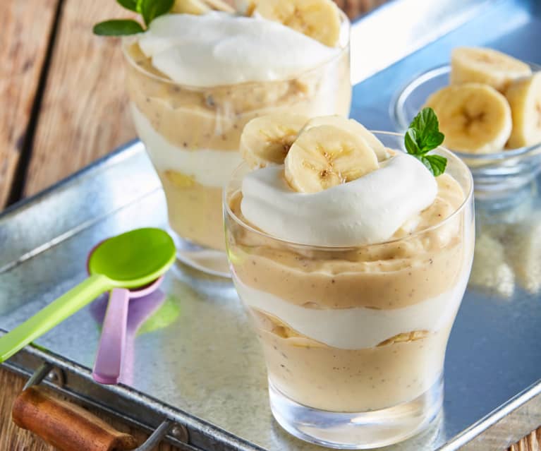 Banana Liqueur Pudding