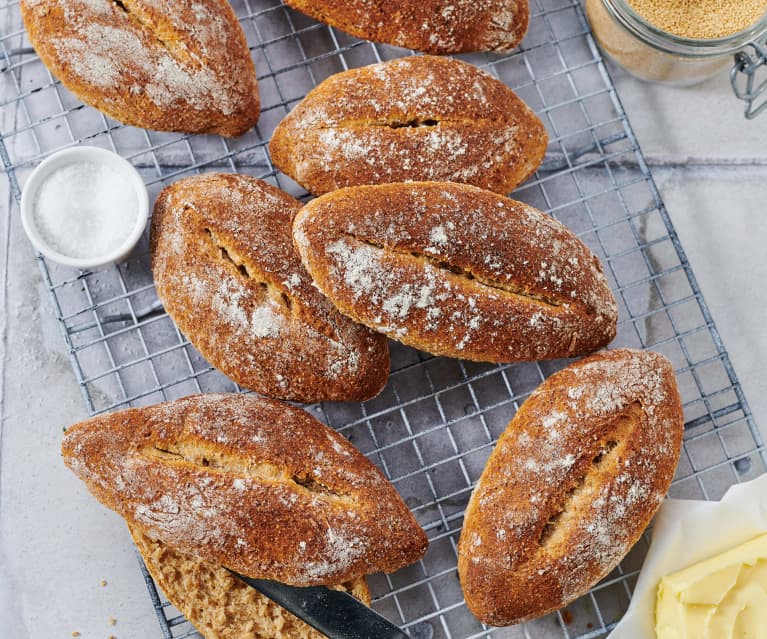 Amaranth-Brötchen