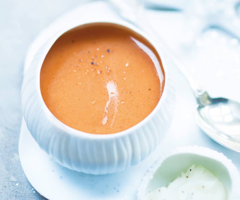 Bisque de homard au paprika