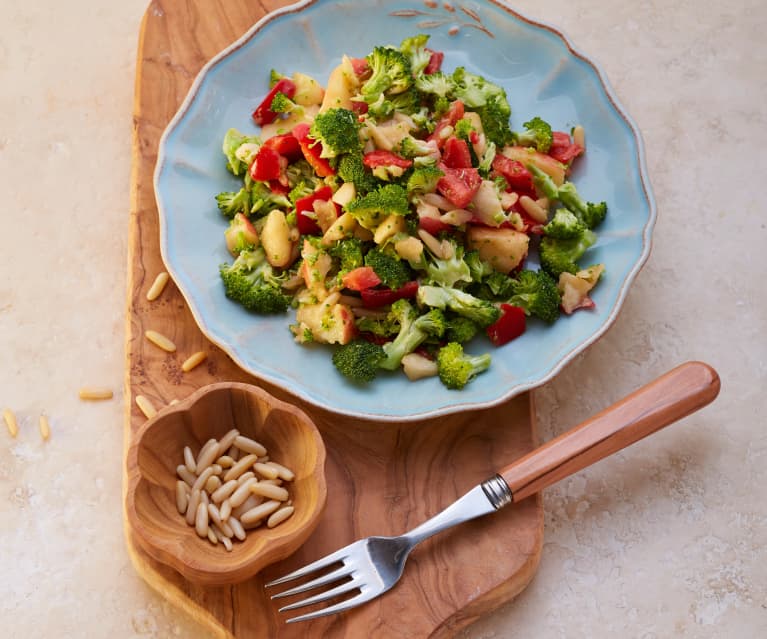 Salade de brocoli aux pignons de pin